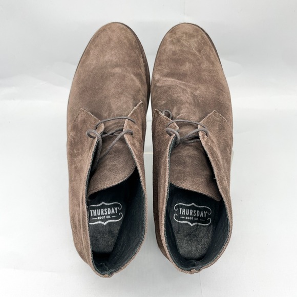 Thursday Boot Co Mens 12.5 Scout Chukka Brown Suede Desert Rugged Casual Classic main image 7